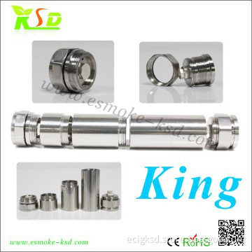 King mod 2014 mechanical stainless mod electronic cigarette